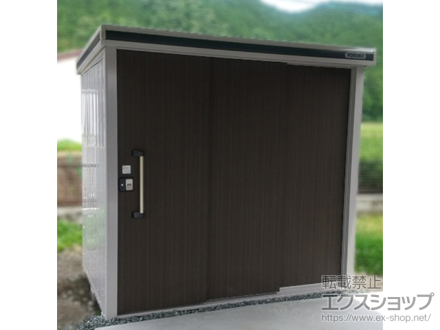三重県度会郡度会町のの物置・屋外倉庫 エルモ 一般型 2220×1520×2120 LMD-2215-DW 施工例
