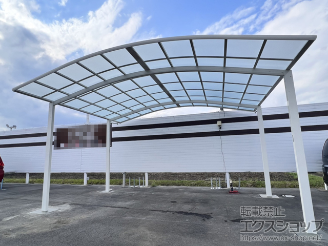 群馬県高崎市ののカーポート レイナツインポートグラン　積雪〜20cm対応 施工例