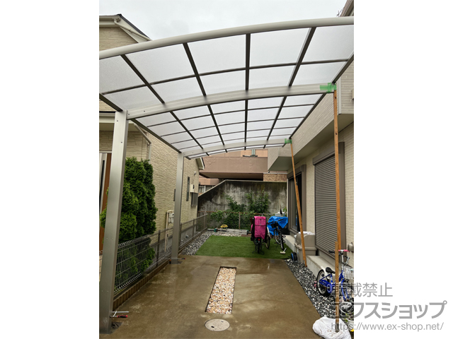 千葉県柏市ののカーポート レイナポートグラン　積雪〜20cm対応 施工例
