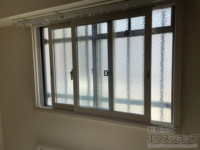福岡県福岡市のの二重窓（内窓） インプラス 引違い窓 2枚建 施工例
