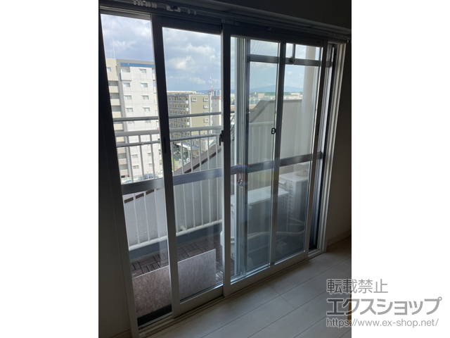 福岡県福岡市のの二重窓（内窓） インプラス 引違い窓 2枚建 施工例