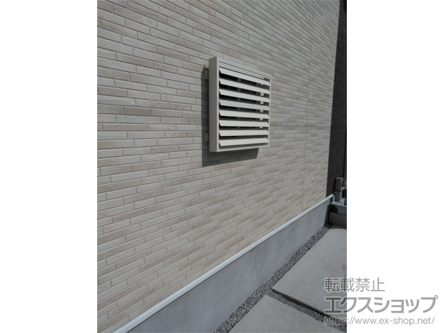 埼玉県さいたま市のLIXIL リクシル（トステム）の面格子・窓格子 目隠し可動ルーバー 引違い窓用 施工例