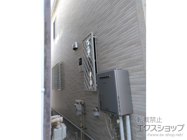 埼玉県さいたま市のLIXIL リクシル（トステム）の面格子・窓格子 アルミ面格子 ヒシクロス 施工例