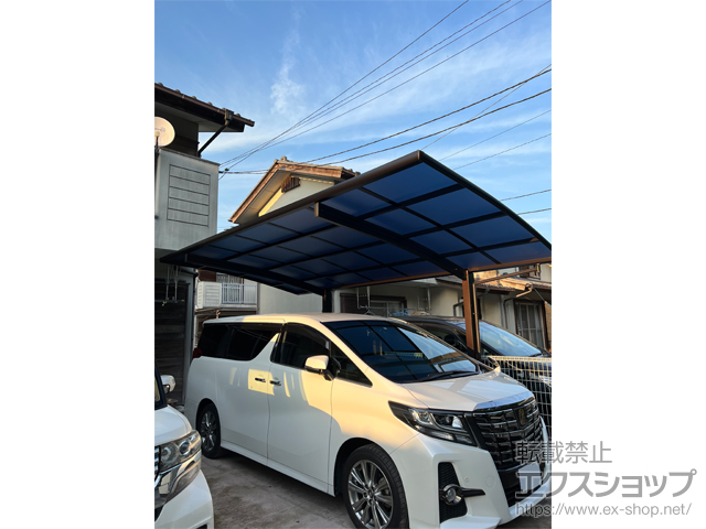 高知県須崎市ののカーポート プレシオスポート 積雪〜20cm対応 施工例