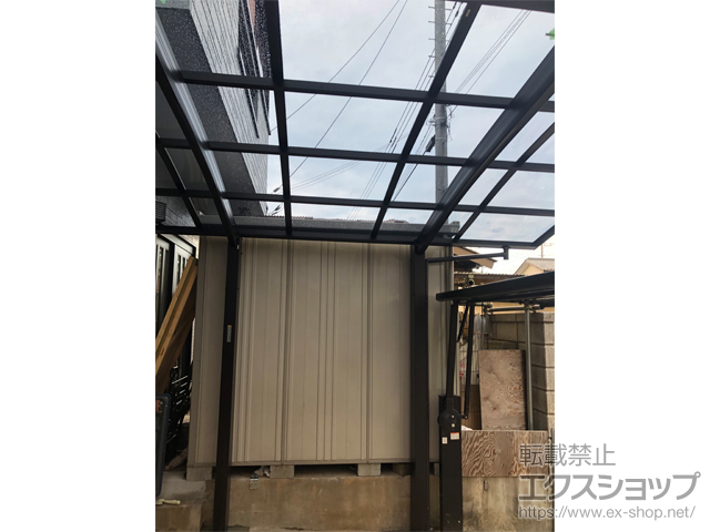 埼玉県北葛飾郡杉戸町ののカーポート プレシオスポート 積雪〜20cm対応 施工例