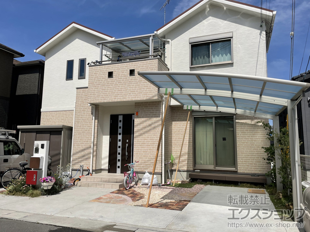 大阪府和泉市ののカーポート レイナポートグラン　積雪〜20cm対応 施工例