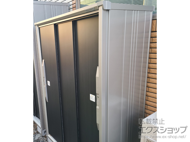 千葉県八千代市のの物置・屋外倉庫 エスモ 一般型 1065×674×1613 ESF-1006D-WE 施工例