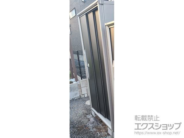 千葉県八千代市のの物置・屋外倉庫 エスモ 一般型 1065×674×1913 ESF-1006A-WE 施工例