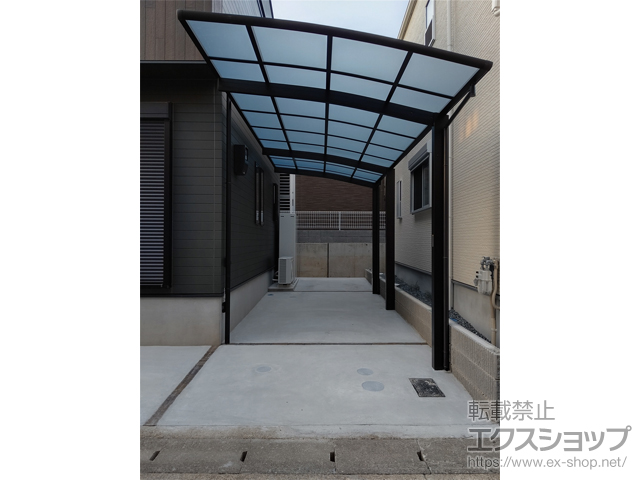 京都府京都市ののカーポート レイナポートグラン 延長　積雪〜20cm対応 施工例