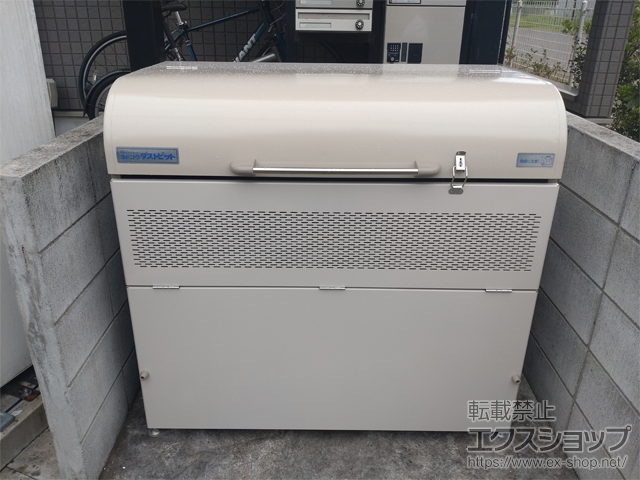 埼玉県所沢市ののゴミステーション ダストピット Uタイプ DPUB-800 800 施工例