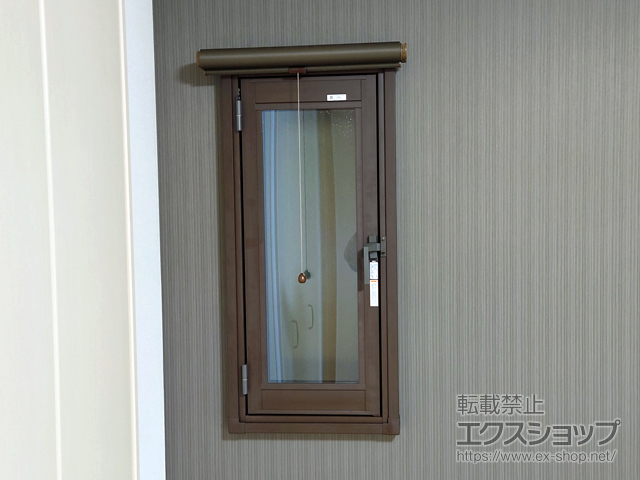 鹿児島県枕崎市のの二重窓（内窓） インプラス 開き窓 外観右吊元 施工例