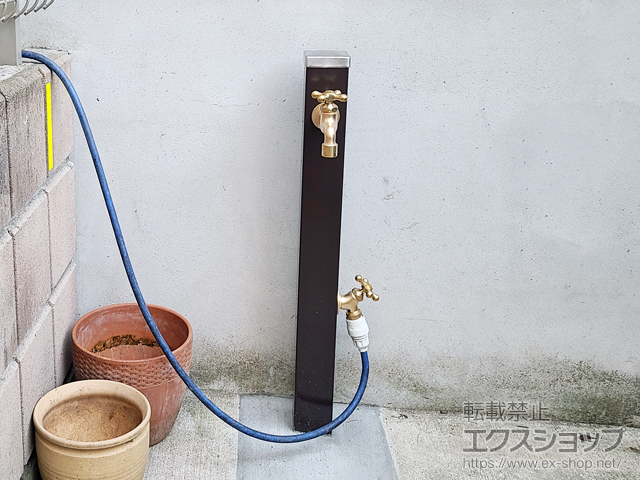 千葉県松戸市のの立水栓・ガーデンシンク スプレスタンド 施工例