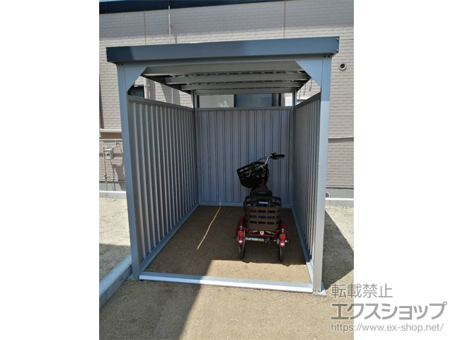 福島県伊達市のの物置・屋外倉庫 万能物置 DM-11L型 壁パネルロングタイプ 施工例