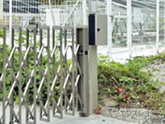 山口県岩国市のの機能門柱・ポスト シンプレオポストユニット1型 施工例