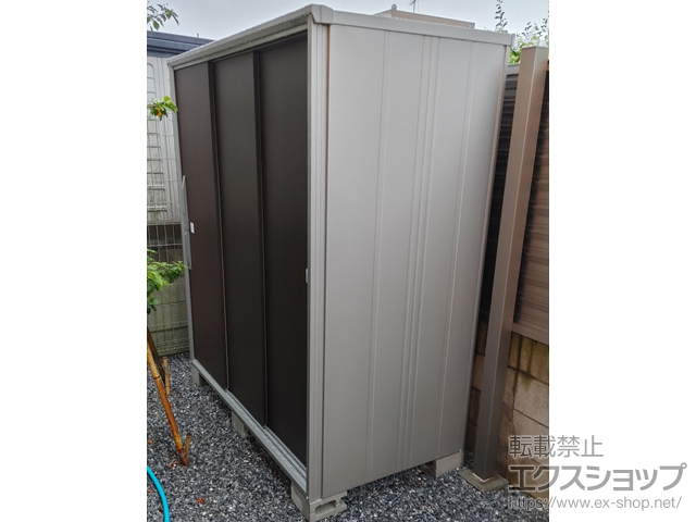 千葉県松戸市のの物置・屋外倉庫 エスモ 一般型 1800×924×1913 ESF-1809A-WC 施工例