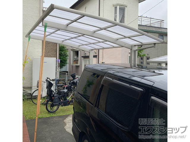 東京都町田市ののカーポート プレシオスポート 積雪〜20cm対応 施工例
