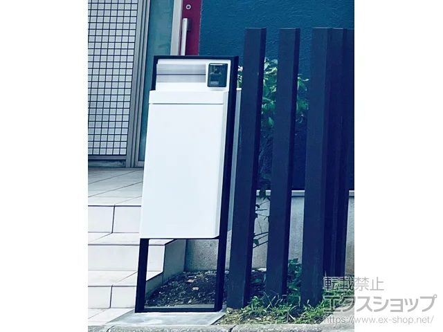 千葉県八千代市のLIXIL(リクシル)のポスト・門柱・宅配ボックス スマート宅配ポスト ファンクション仕様 施工例