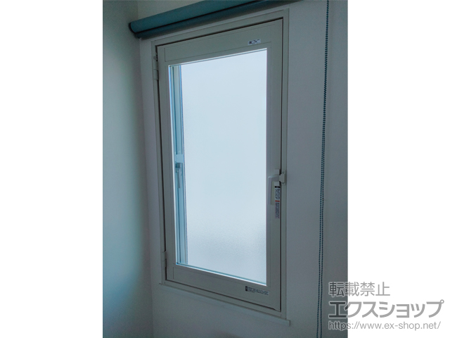 兵庫県西宮市のの二重窓（内窓） インプラス 開き窓 外観左吊元 施工例