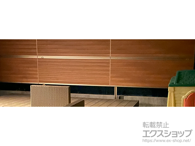 埼玉県加須市ののフェンス・柵 シャトレナII 3型 フリー支柱タイプ 施工例