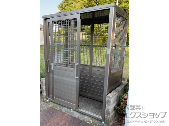 滋賀県大津市ののゴミステーション ゴミストッカー BM型 1型 施工例