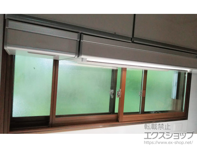 茨城県東茨城郡茨城町のの二重窓（内窓） プラマードU 引違い窓 2枚建 施工例