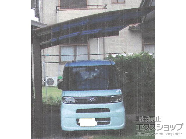茨城県石岡市ののサイクルポート・駐輪場 レイナポートグラン　積雪〜20cm対応 施工例
