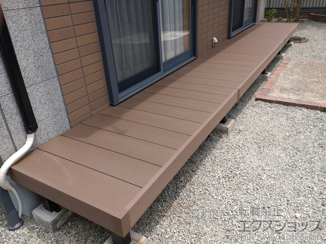 宮城県仙台市ののウッドデッキ リウッドデッキ 200 施工例
