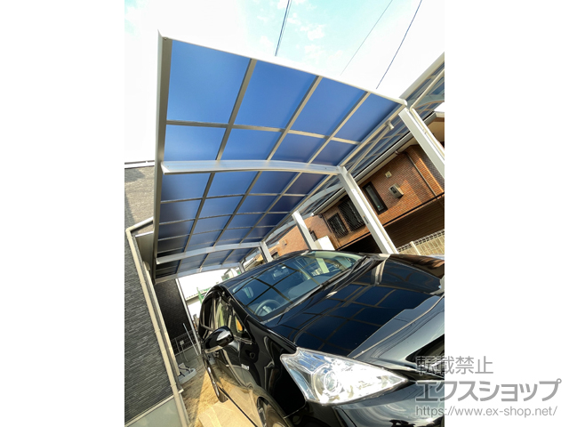 熊本県熊本市ののカーポート レイナポートグラン 延長　積雪〜20cm対応 施工例