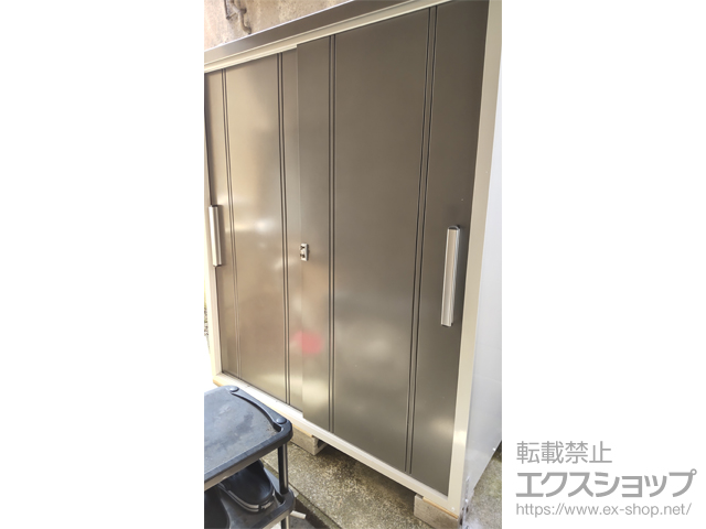 東京都台東区のの物置・屋外倉庫 クール COOL-1790 一般型 1700×900×1947 COOL-1790-GM 施工例