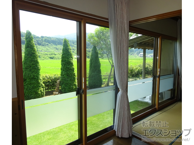茨城県桜川市のの二重窓（内窓） インプラス 引違い窓 2枚建 施工例