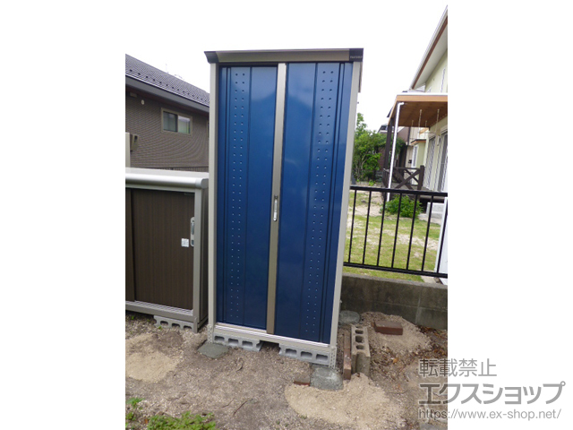 山口県山口市のの物置・屋外倉庫 グランプレステージジャンプ 920×750×1900 GP-97A-F-DB 施工例