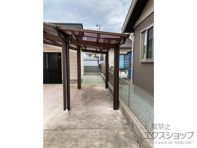 宮城県亘理郡山元町ののカーポート エフルージュ FIRST　積雪〜20cm対応 施工例