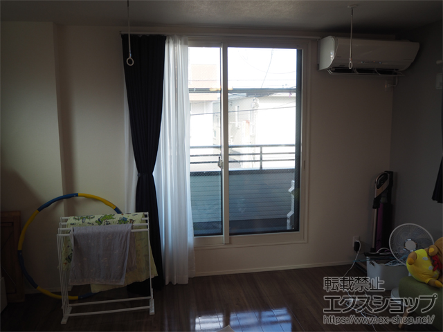 埼玉県さいたま市のの二重窓（内窓） インプラス 引違い窓 2枚建 施工例