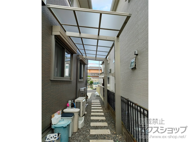 滋賀県栗東市ののカーポート エフルージュ FIRST　積雪〜20cm対応 施工例