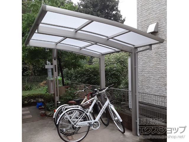 広島県広島市ののサイクルポート・駐輪場 プレシオスポート ミニ 積雪〜20cm対応 施工例