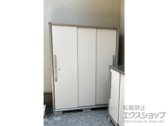 埼玉県戸田市のの物置・屋外倉庫 【2】エスモ 一般型 1500×537×1914 ESF-1505A-TW 施工例