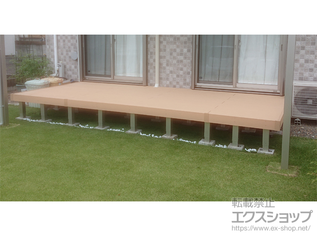 栃木県那須塩原市ののウッドデッキ リウッドデッキ 200 施工例