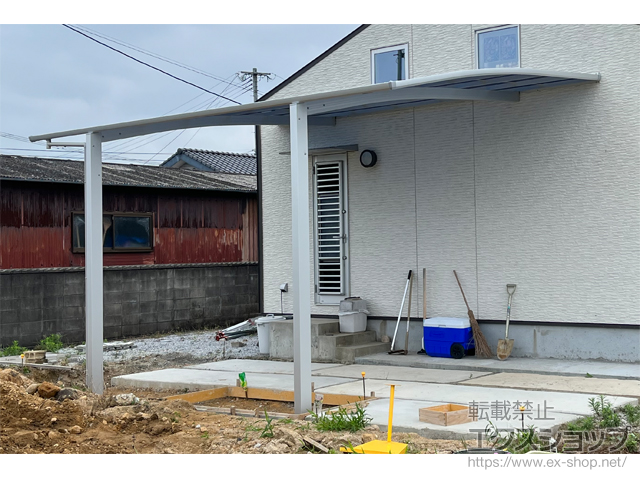 福岡県田川郡糸田町ののカーポート アリュース ベーカ　積雪〜20cm対応 施工例