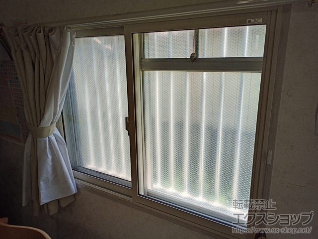 神奈川県横浜市のの二重窓（内窓） インプラス 引違い窓 2枚建 施工例
