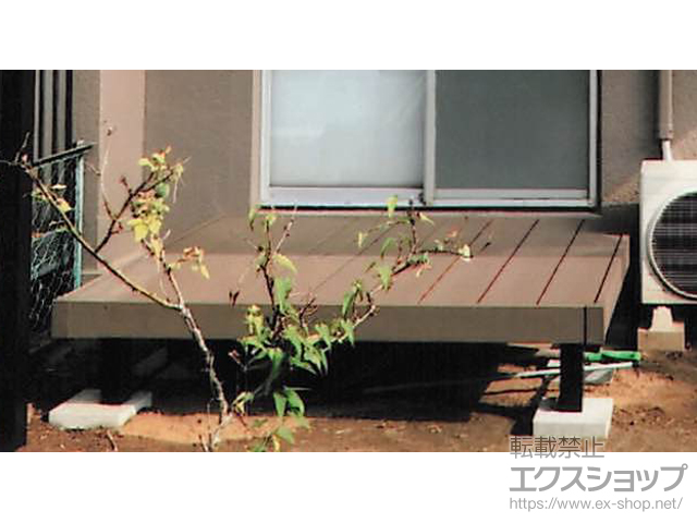 千葉県四街道市ののウッドデッキ リウッドデッキ 200 施工例