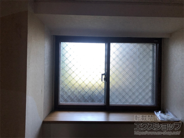 福岡県福岡市のの二重窓（内窓） インプラス 引違い窓 2枚建 施工例