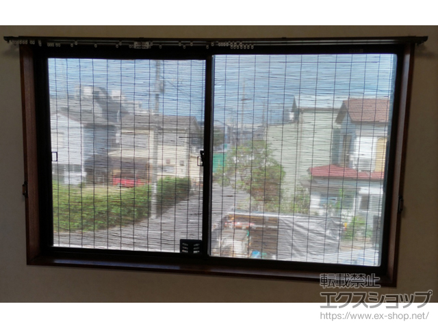 東京都足立区のの玄関ドア、二重窓（内窓） インプラス 引違い窓 2枚建 施工例
