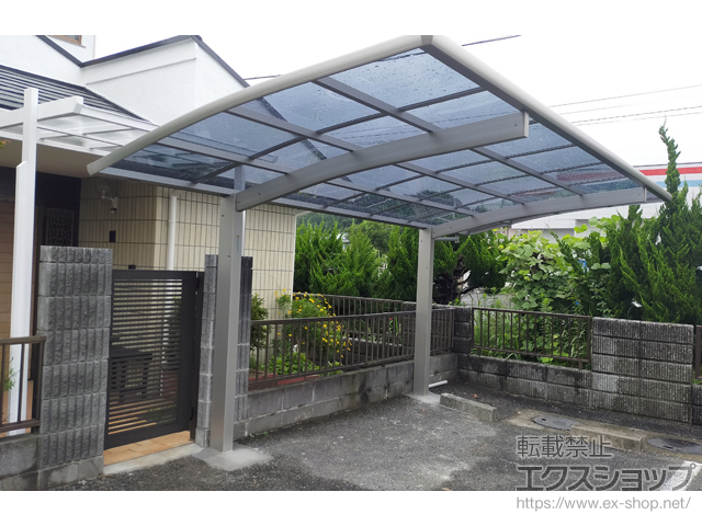 千葉県茂原市ののカーポート プレシオスポート 積雪〜20cm対応 施工例