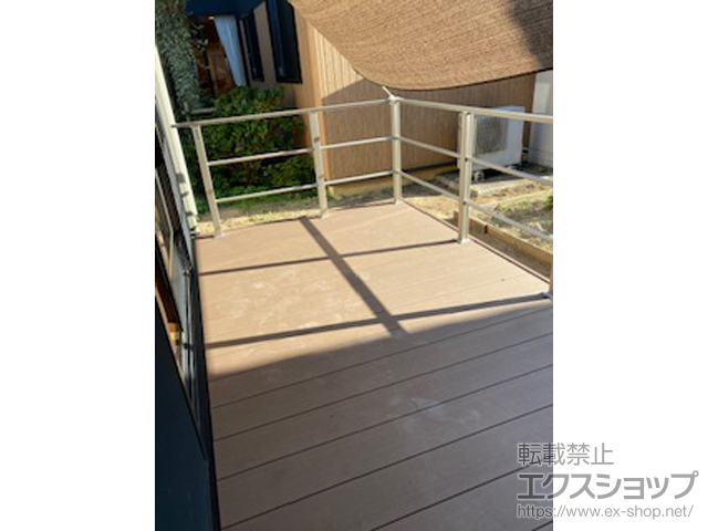 島根県出雲市ののウッドデッキ マージウッドデッキ 施工例