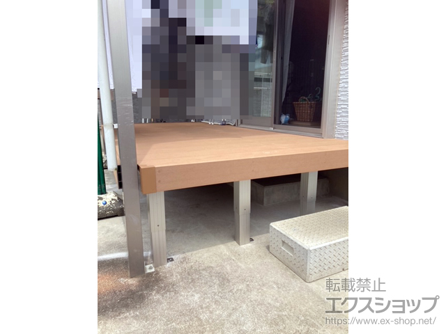 埼玉県加須市ののウッドデッキ マージウッドデッキ 施工例