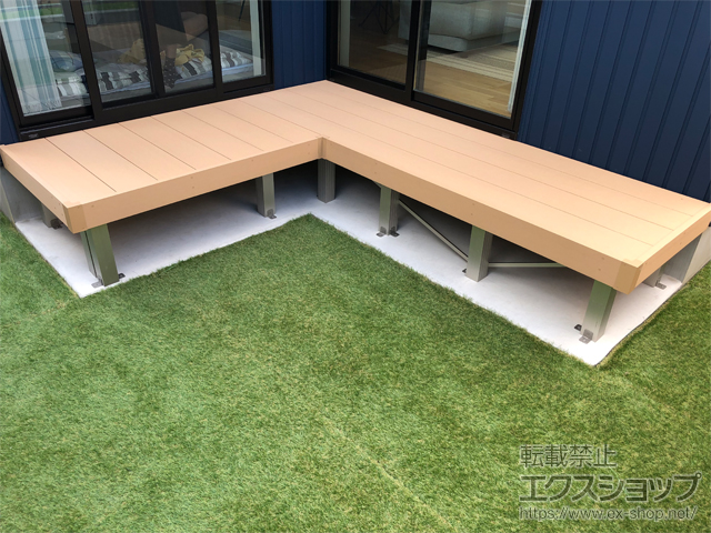 愛知県名古屋市ののウッドデッキ リウッドデッキ 200 施工例