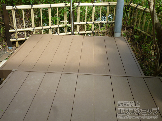 神奈川県鎌倉市ののウッドデッキ マージウッドデッキ 施工例