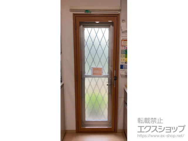 香川県三豊市のの内窓（二重窓・二重サッシ） インプラス テラスドア 外観右吊元 施工例