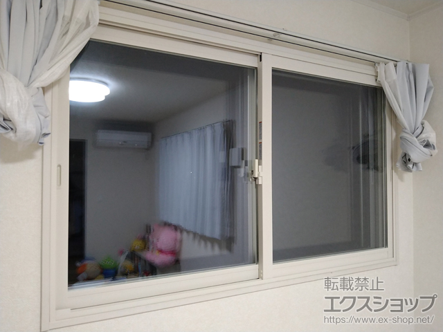 岩手県一関市のの二重窓（内窓） インプラス 引違い窓 2枚建 施工例