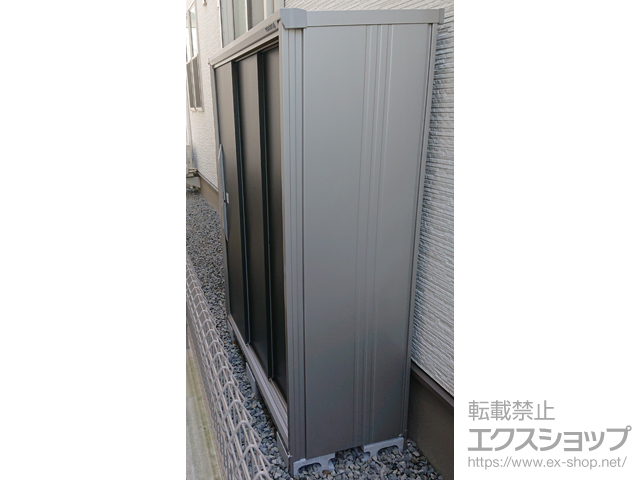 大阪府堺市のの物置・屋外倉庫 エスモ 一般型 1350×537×1614 ESF-1305D-WE 施工例